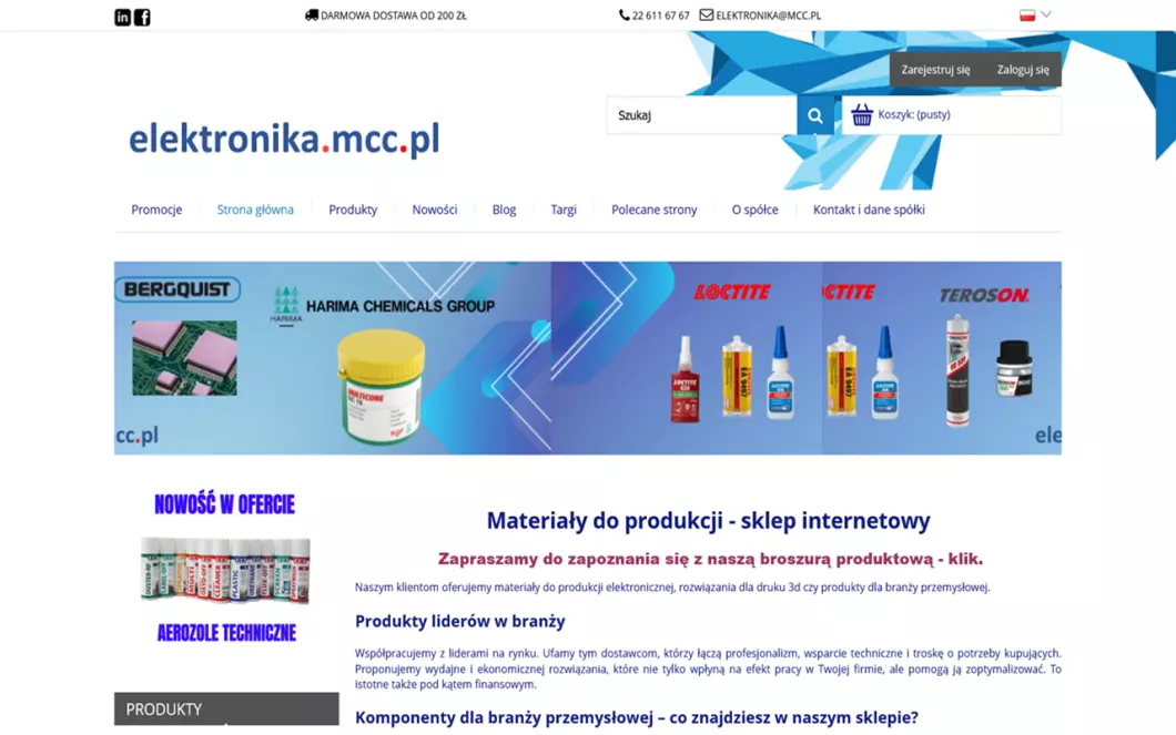 Elektronika MCC - zrzut ekranu