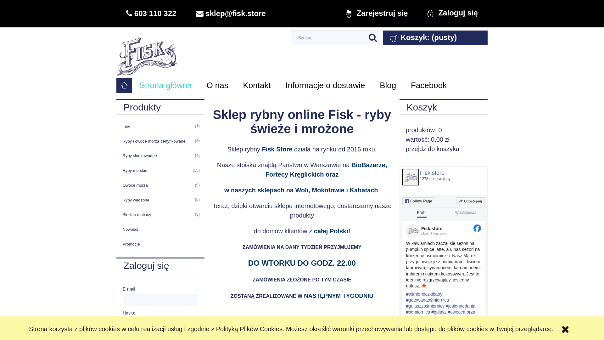 Fisk - zrzut ekranu